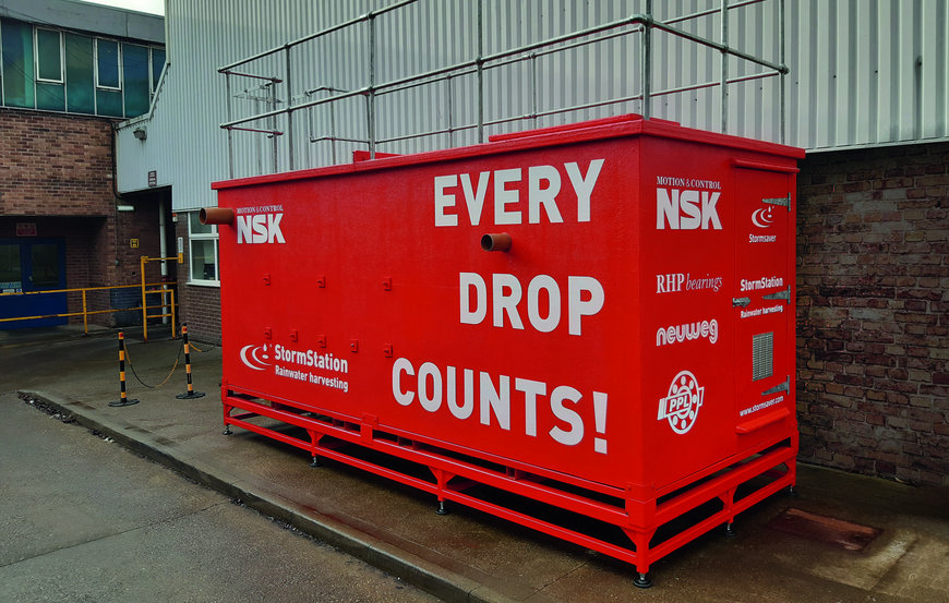 NSK Newark installeert opvangsysteem voor regenwater